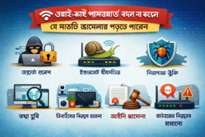দীর্ঘ সময় ওয়াই-ফাই পাসওয়ার্ড অপরিবর্তিত থাকলে যেসব ঝুঁকি বাড়ে